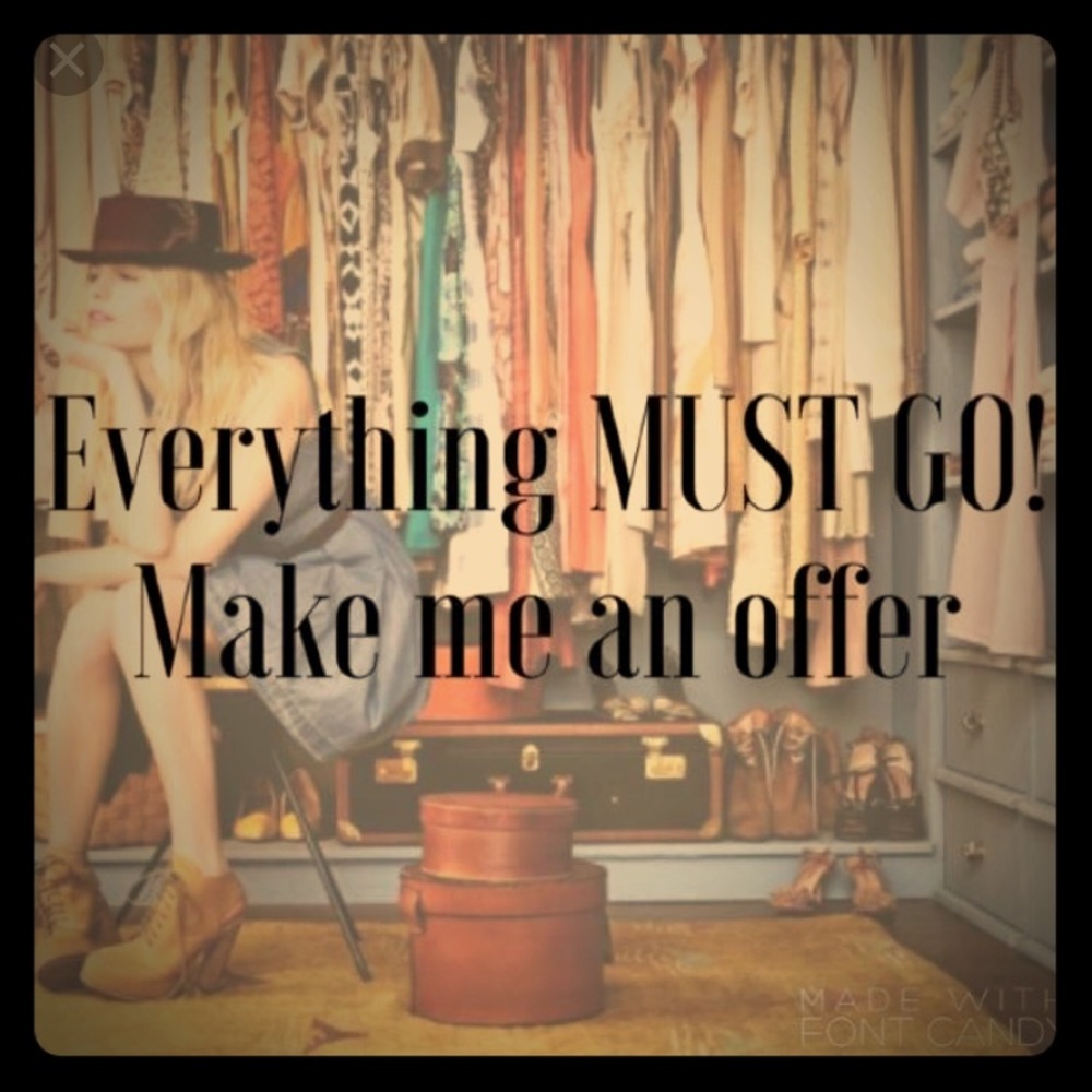 See something you like? Make me a reasonable offer